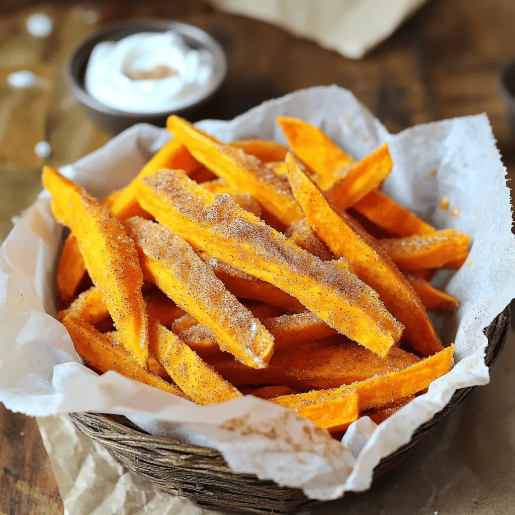 Cinnamon Sugar Sweet Potato Fries Irresistible Treat