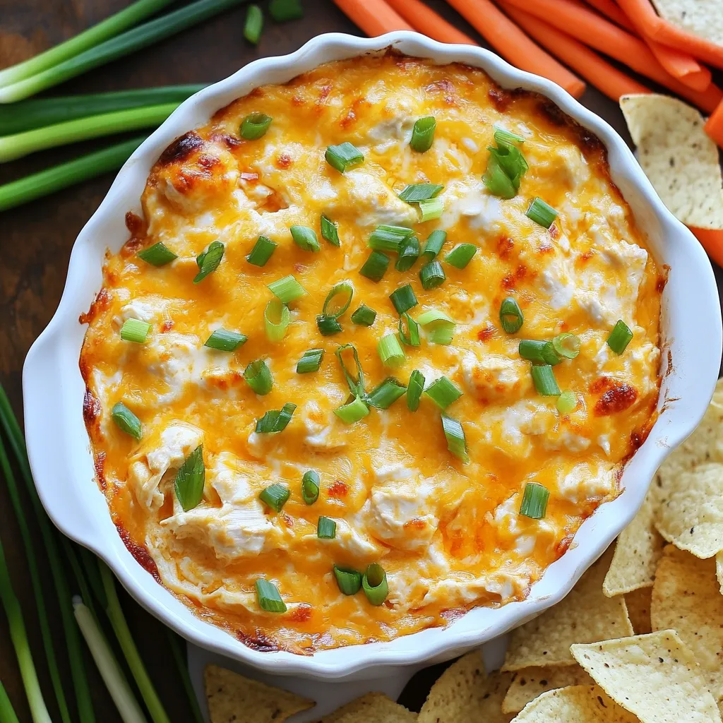Rotisserie Buffalo Chicken Dip Flavorful Party Treat