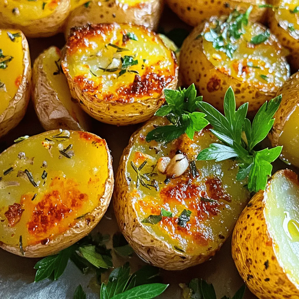 Garlic Herb Roasted Potatoes Delightful Easy Side