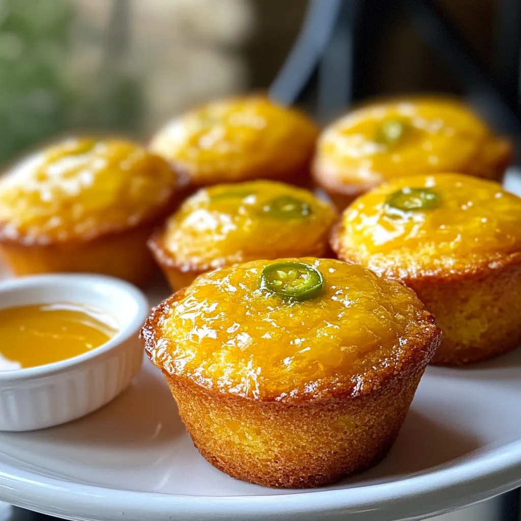 Cheddar Jalapeño Cornbread Muffins Easy Flavor Boost