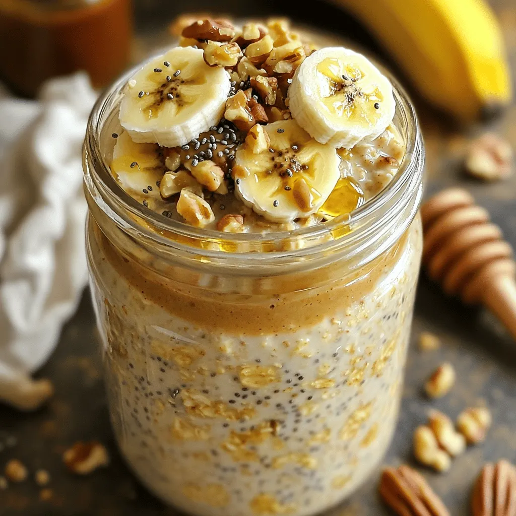 Peanut Butter Banana Overnight Oats Simple and Tasty