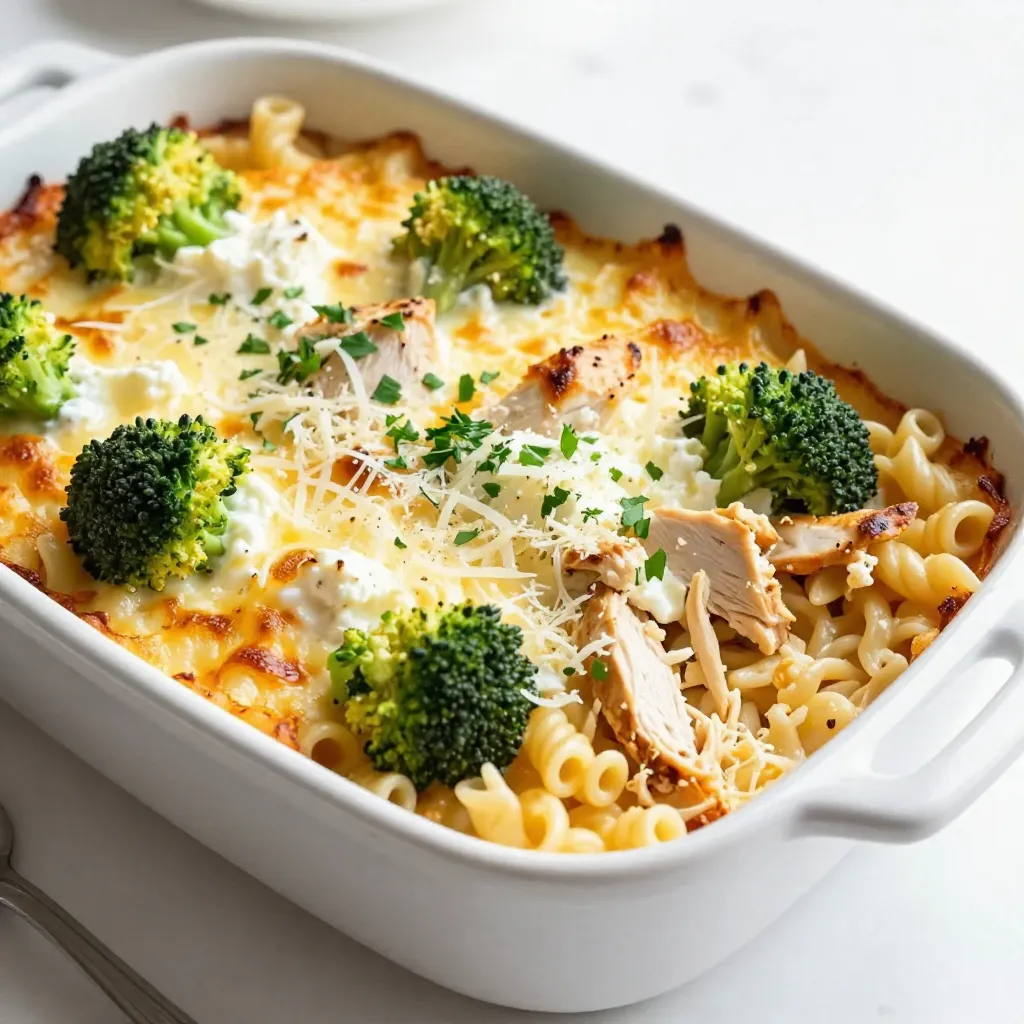 Chicken Broccoli Pasta Bake Simple and Satisfying Meal