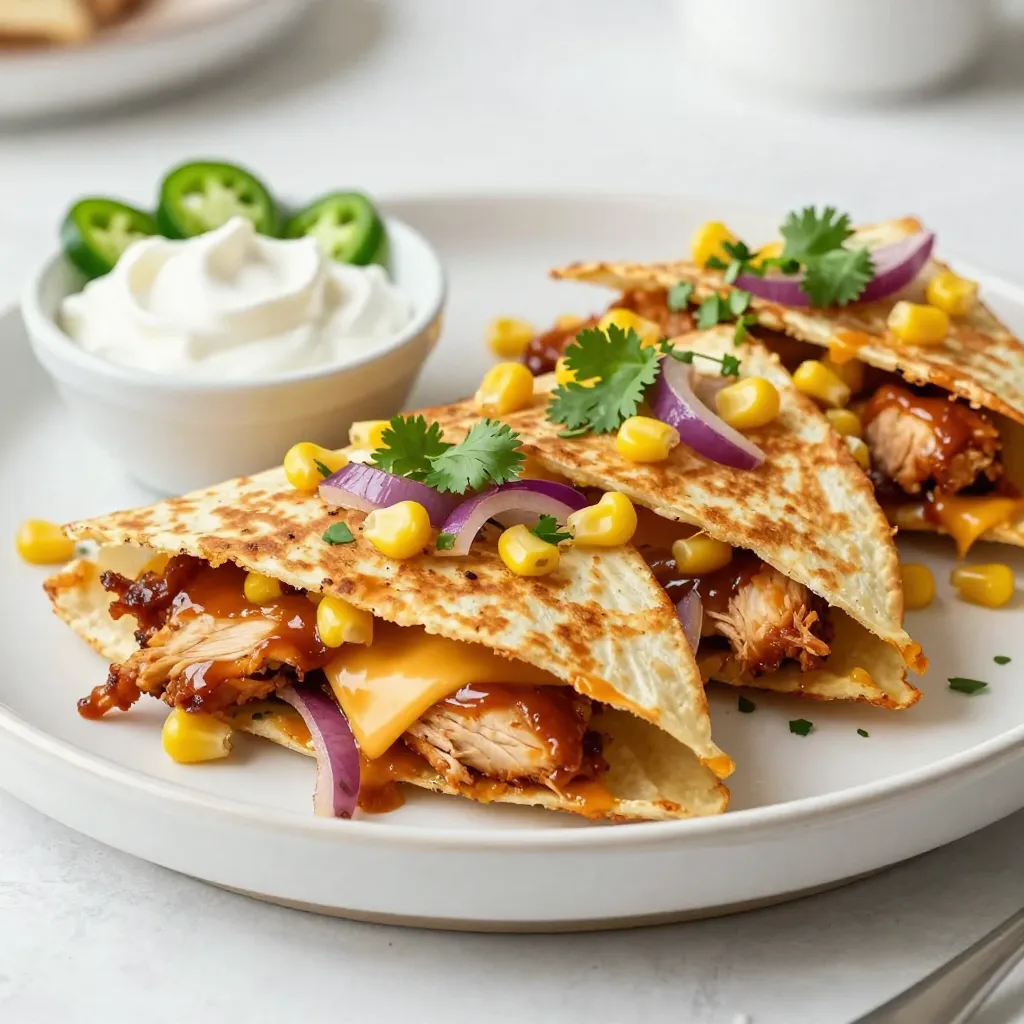 BBQ Chicken Quesadillas Flavorful and Easy Meal