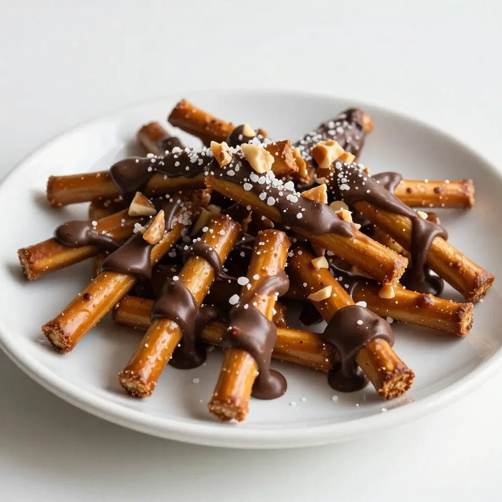 Salted Caramel Pretzel Bark Irresistible Treat Recipe