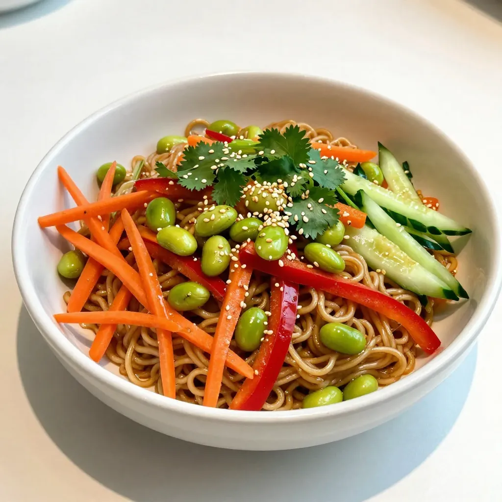 Sesame Ginger Ramen Noodle Salad Flavorful and Fresh