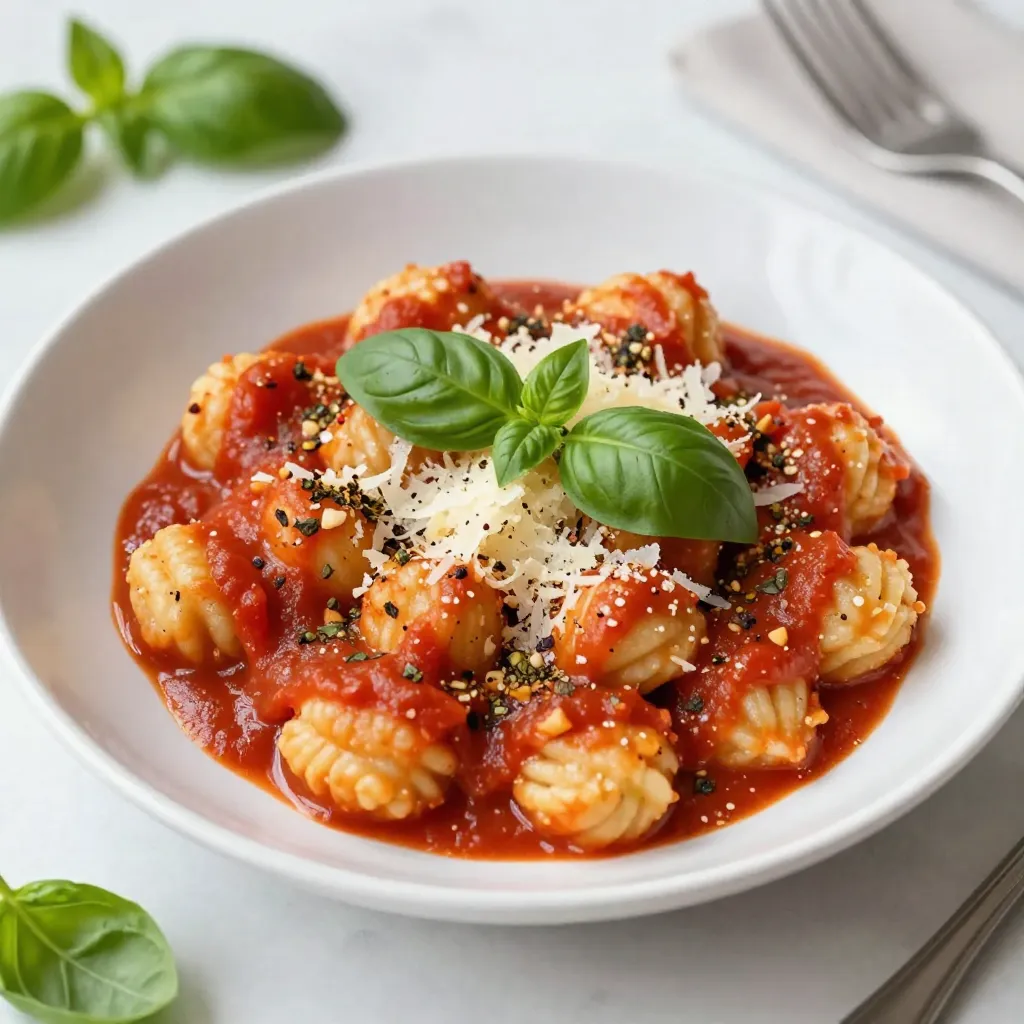 Creamy Tomato Basil Gnocchi Delightful and Easy Meal