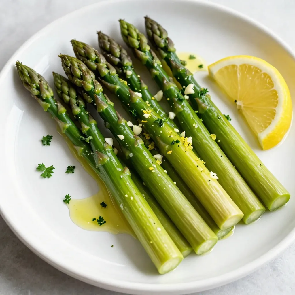 Lemon Garlic Asparagus Flavorful and Simple Recipe