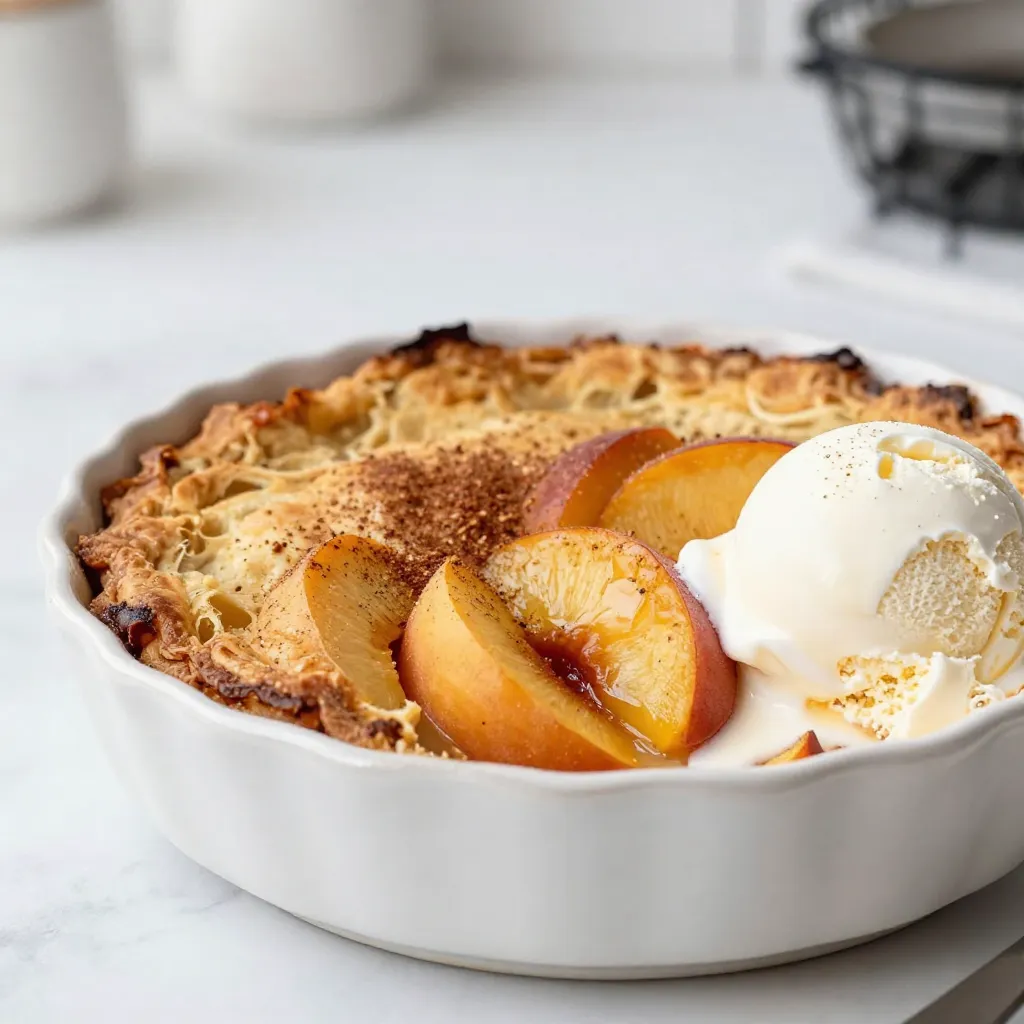 Peach Cobbler Dump Cake Delightful and Easy Recipe