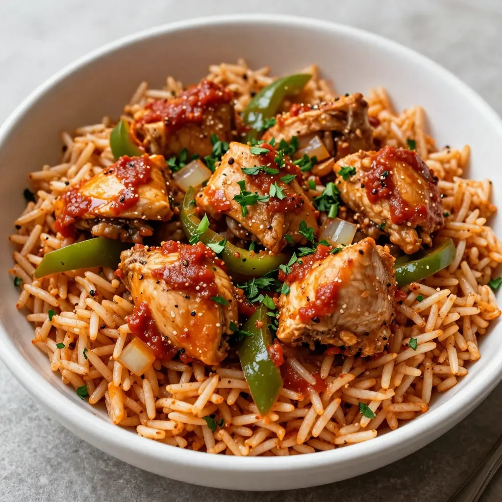 Cajun Dirty Rice with Chicken Flavorful Comfort Dish