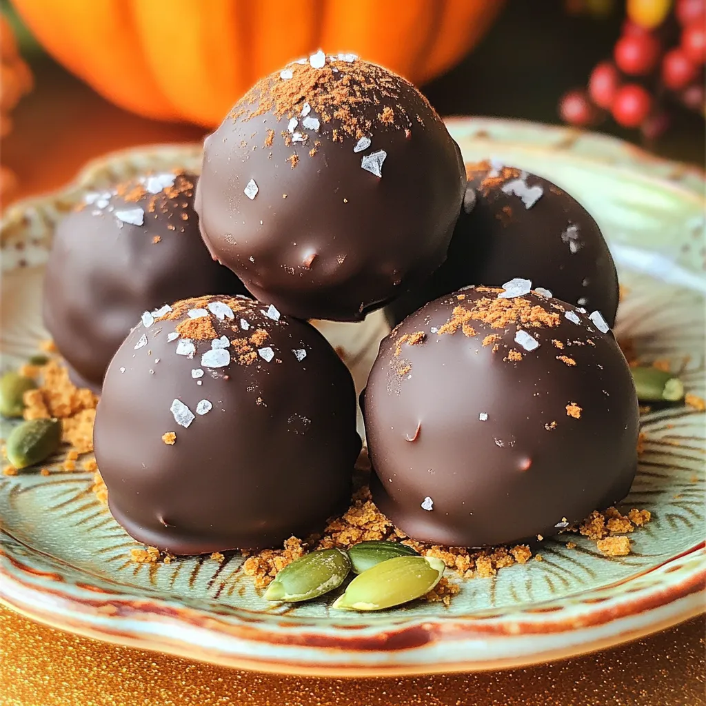 Pumpkin Cream Cheese Truffles Easy and Tasty Treat