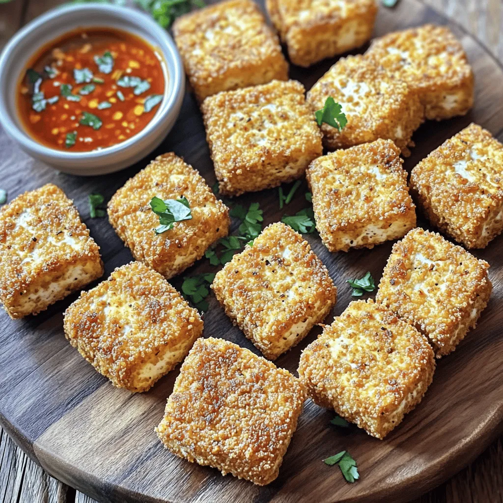 Crispy Air Fryer Tofu Nuggets Simple and Tasty Treat