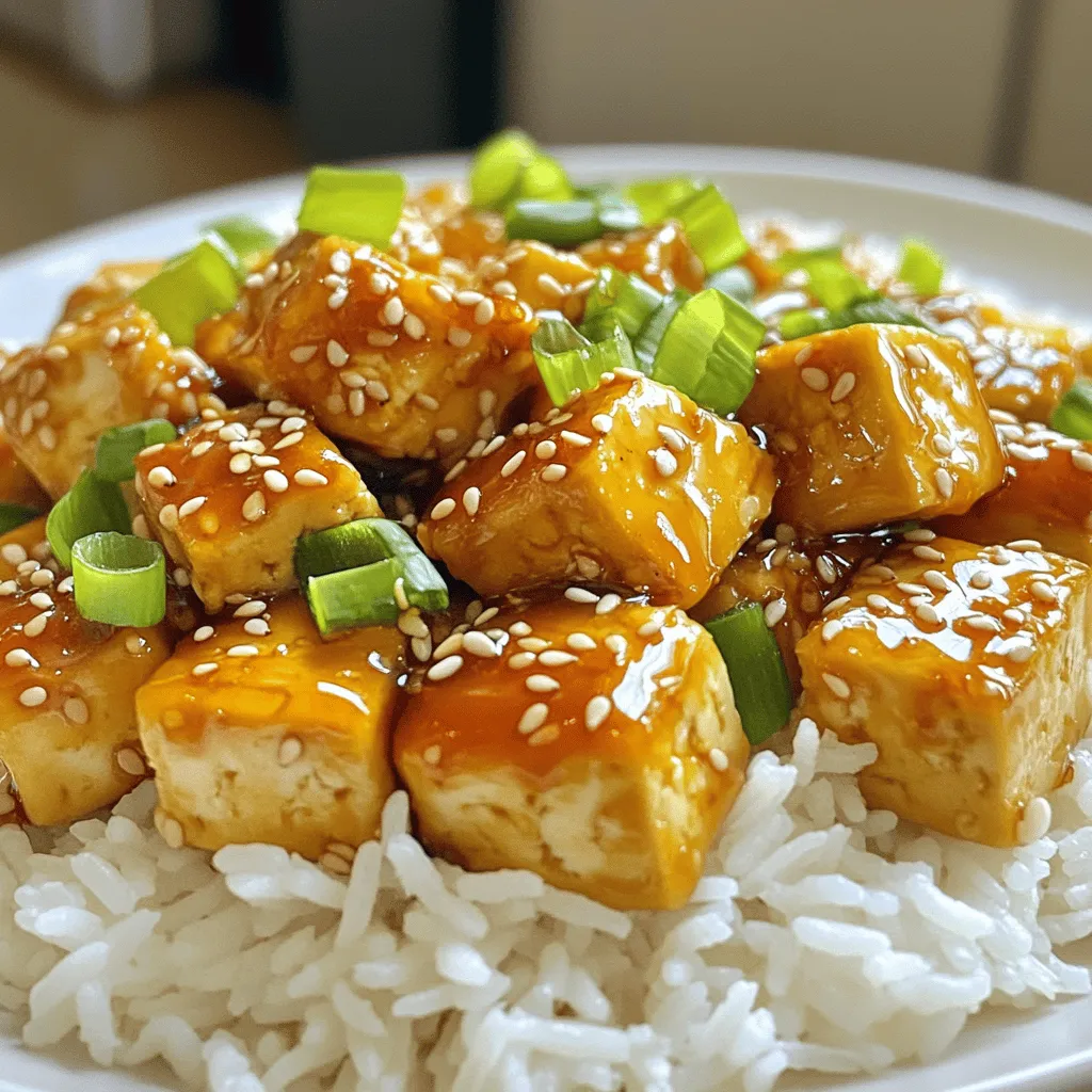Crispy Honey Garlic Tofu Flavorful and Easy Recipe