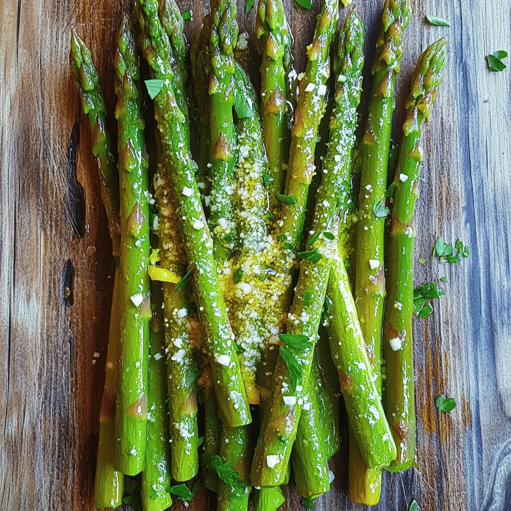 Garlic Lemon Asparagus Fresh and Flavorful Side Dish