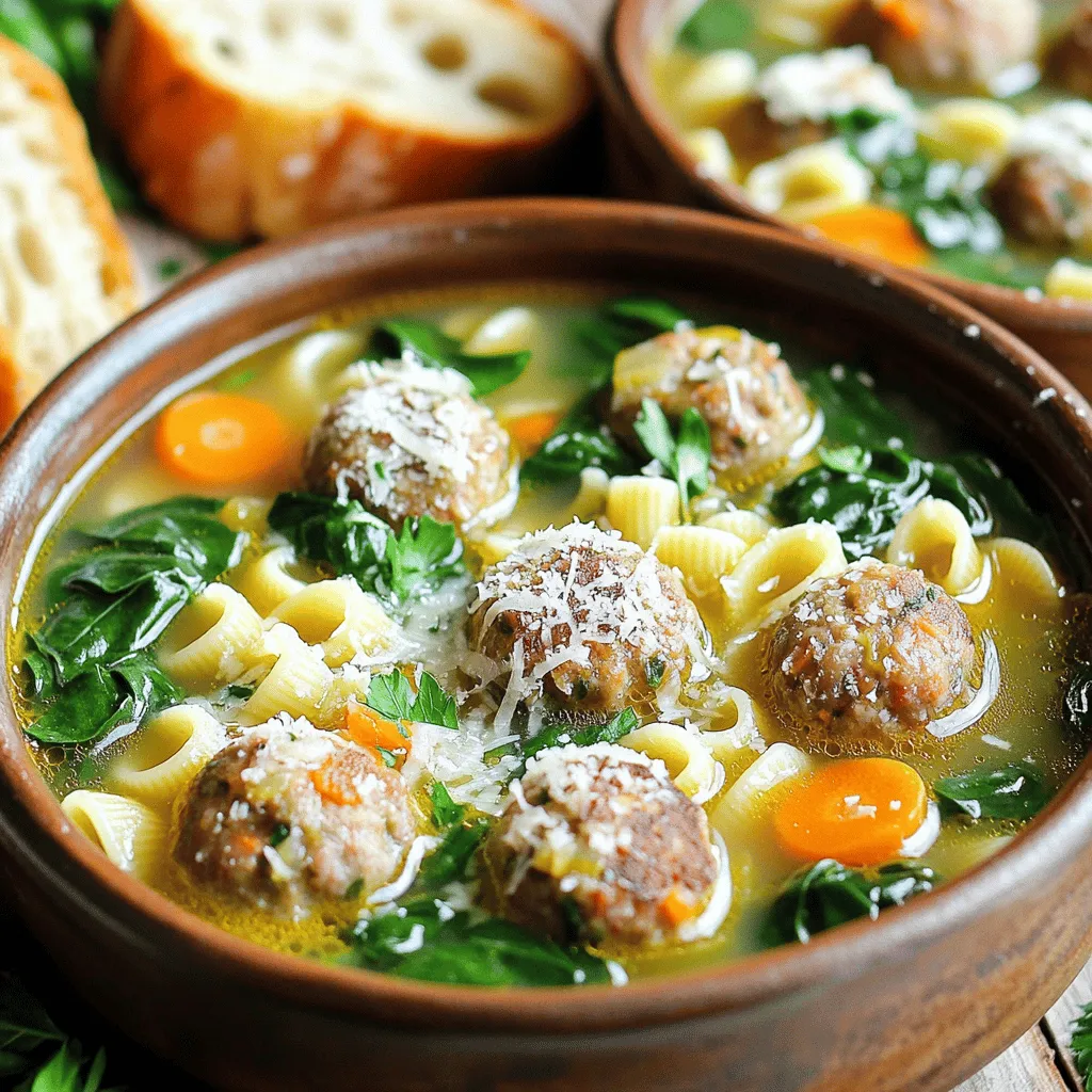 Classic Italian Wedding Soup Flavorful Comfort Dish