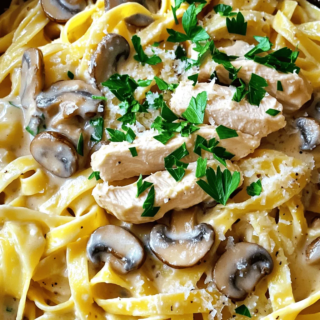 Creamy Chicken Marsala Pasta Flavorful Weeknight Meal