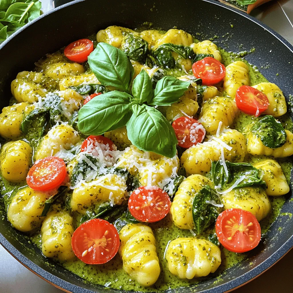 Creamy Pesto Gnocchi Skillet Irresistible Weeknight Meal