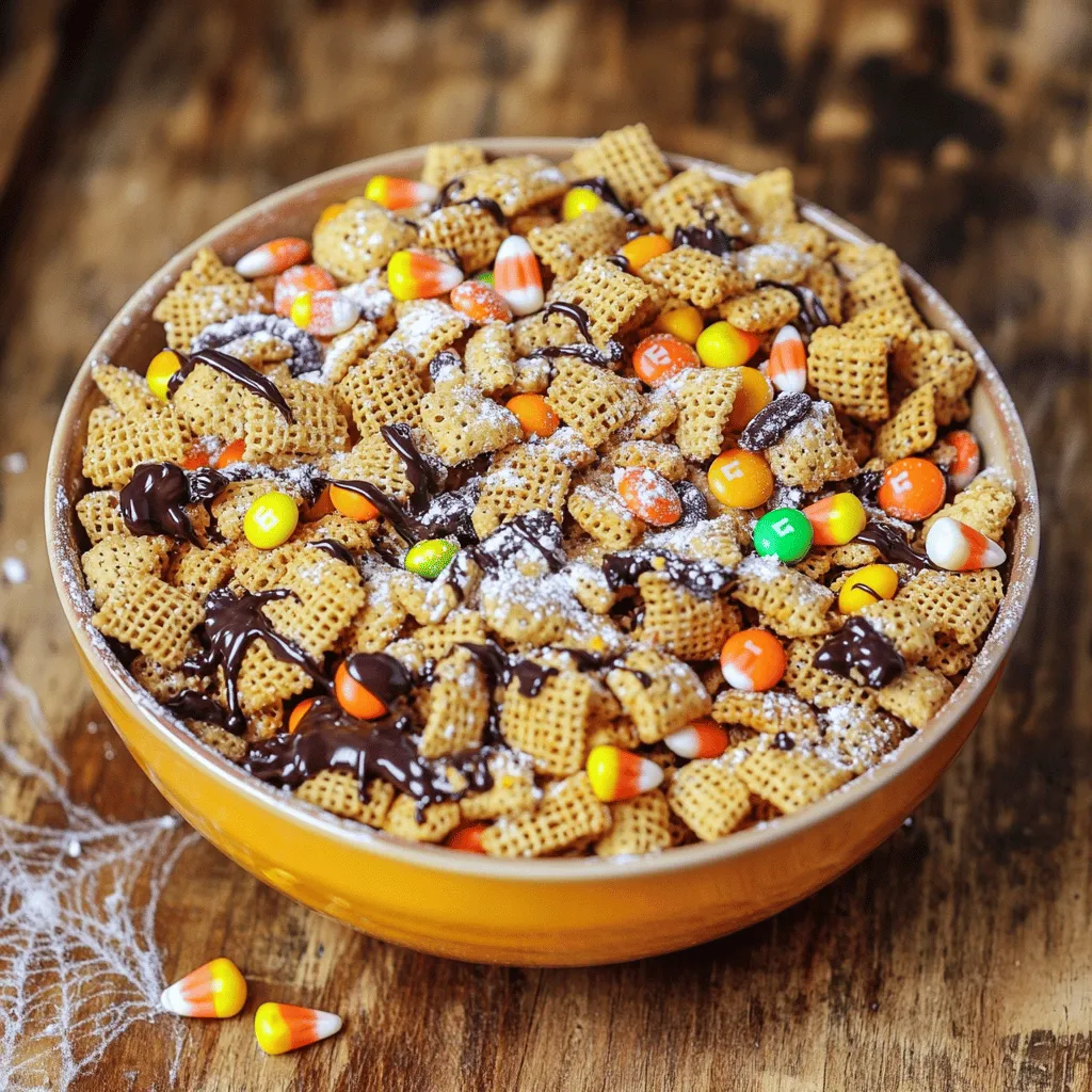 Halloween Chex Mix Tasty Treat for Festive Fun