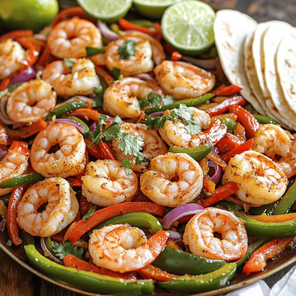 Sheet Pan Shrimp Fajitas Quick and Flavorful Dish