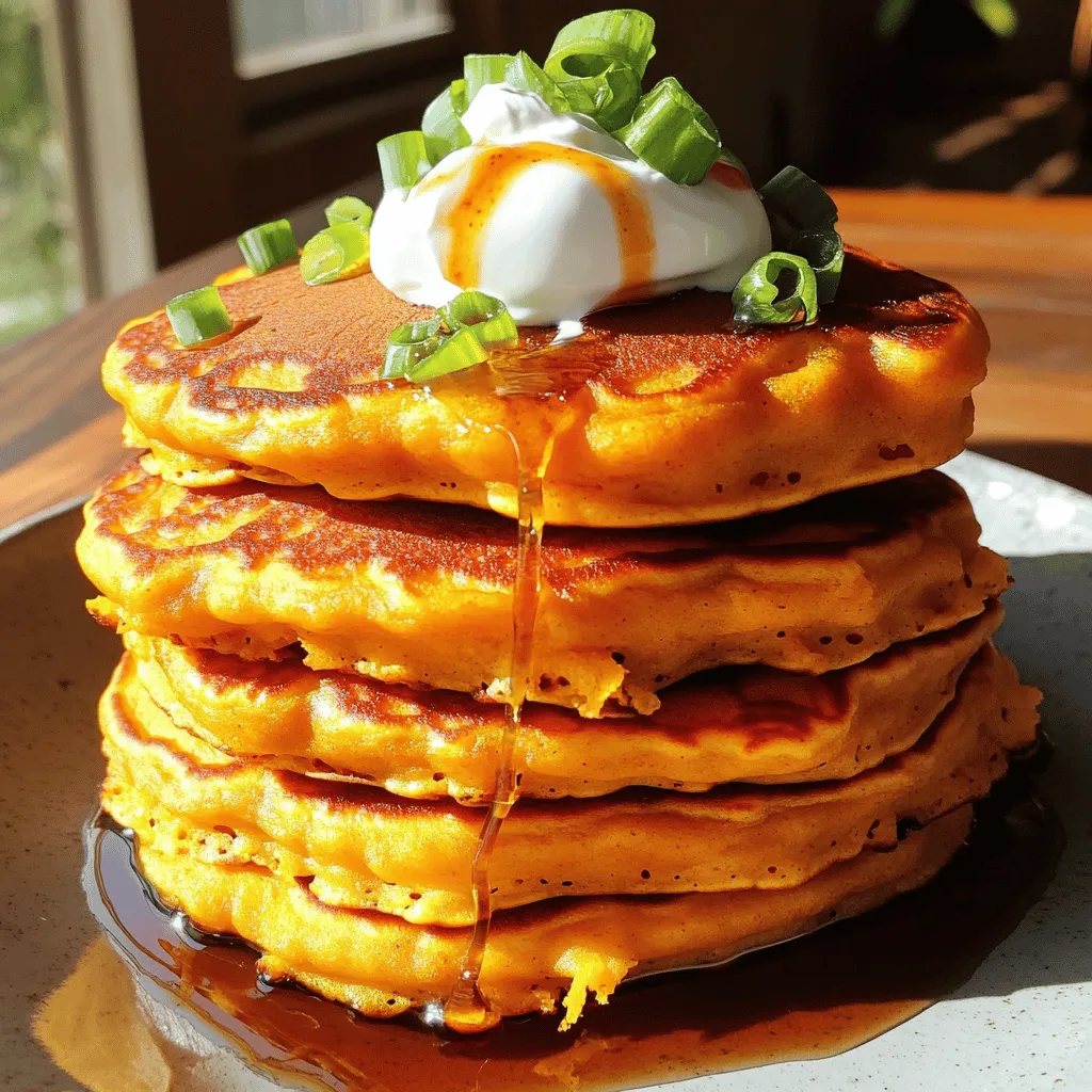 Savory Sweet Potato Pancakes Irresistible Flavor Boost