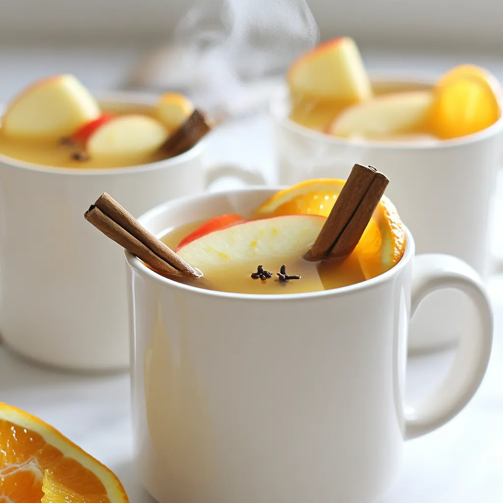 Mulled Apple Cider with Orange Rich and Cozy Recipe