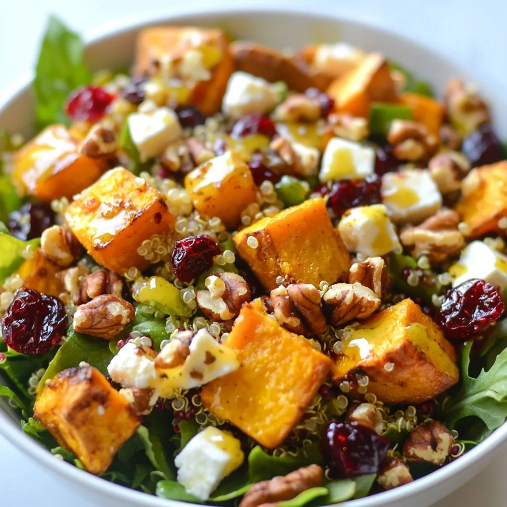 Cranberry-Glazed Harvest Veggie Salad Fresh and Flavorful