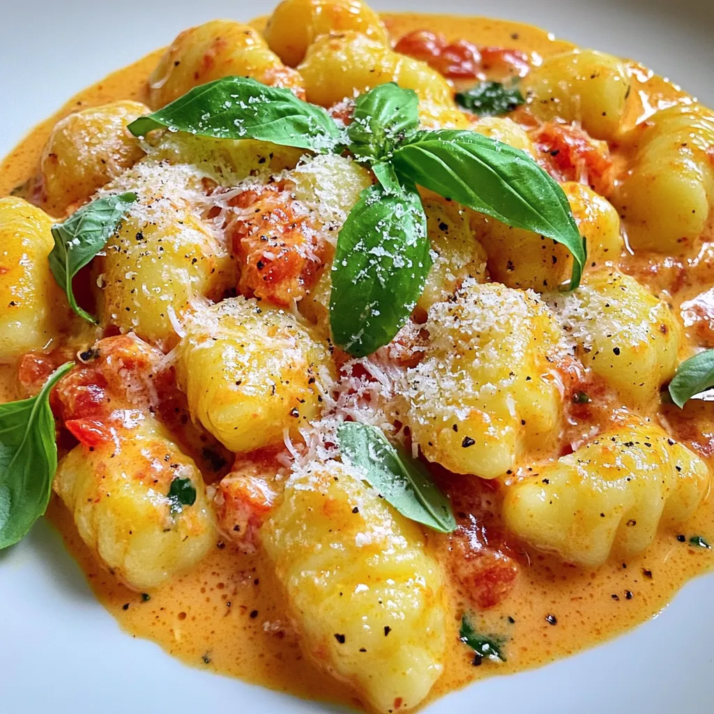 Minute Creamy Tomato Gnocchi One-Pot Delight
