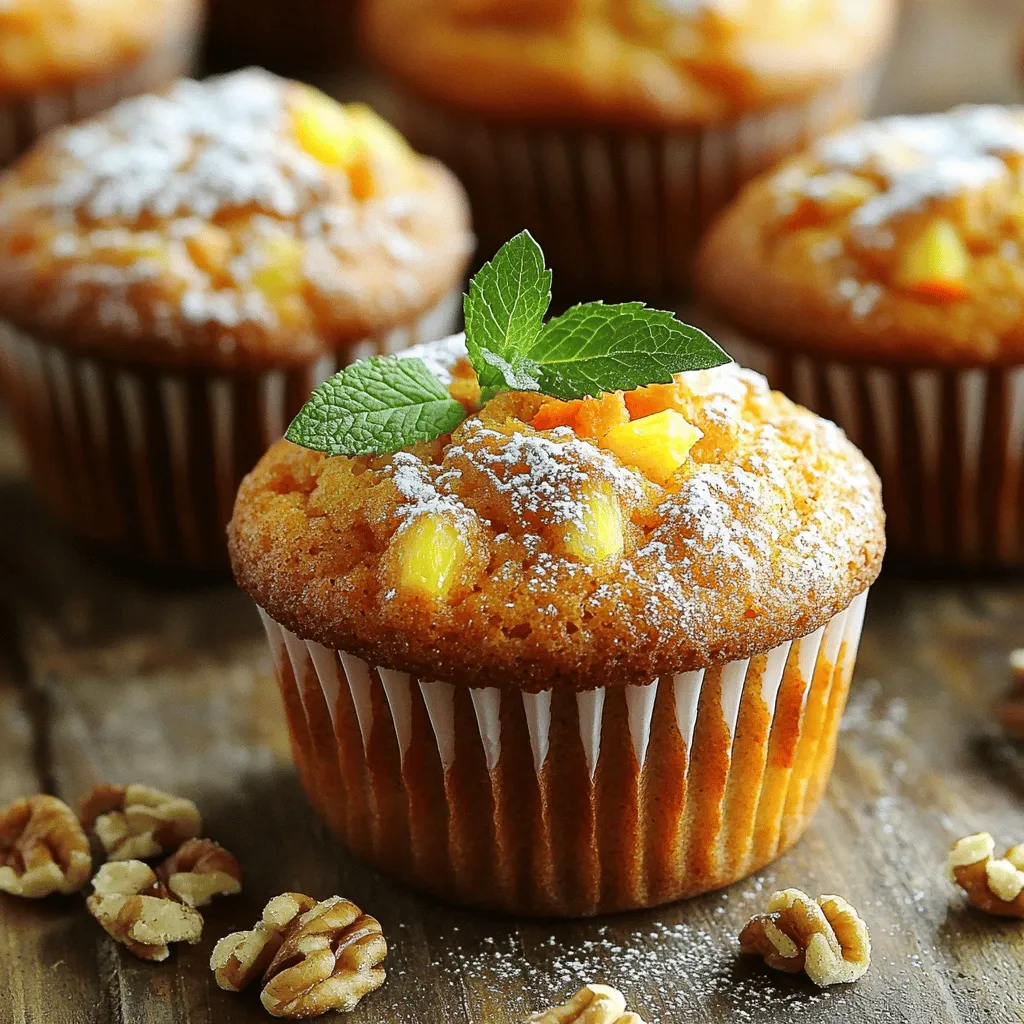 Carrot Cake Muffins Delightful and Easy Recipe