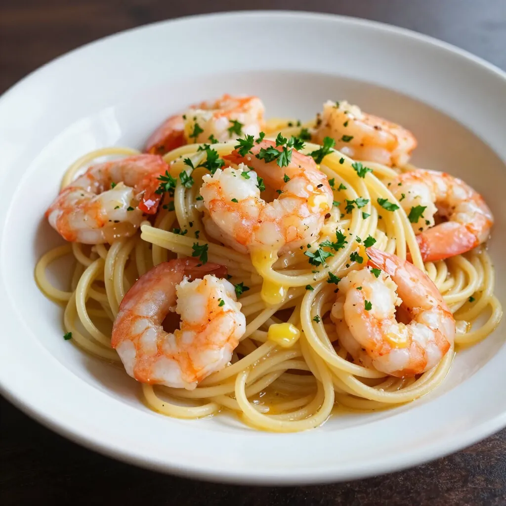 Easy Shrimp Scampi Linguine Quick and Tasty Dinner