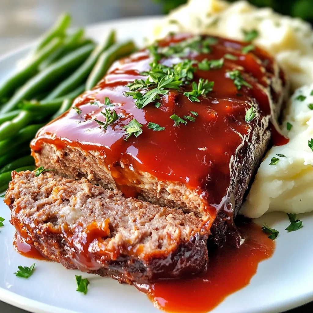 Tender Moist Meatloaf Simple and Flavorful Recipe