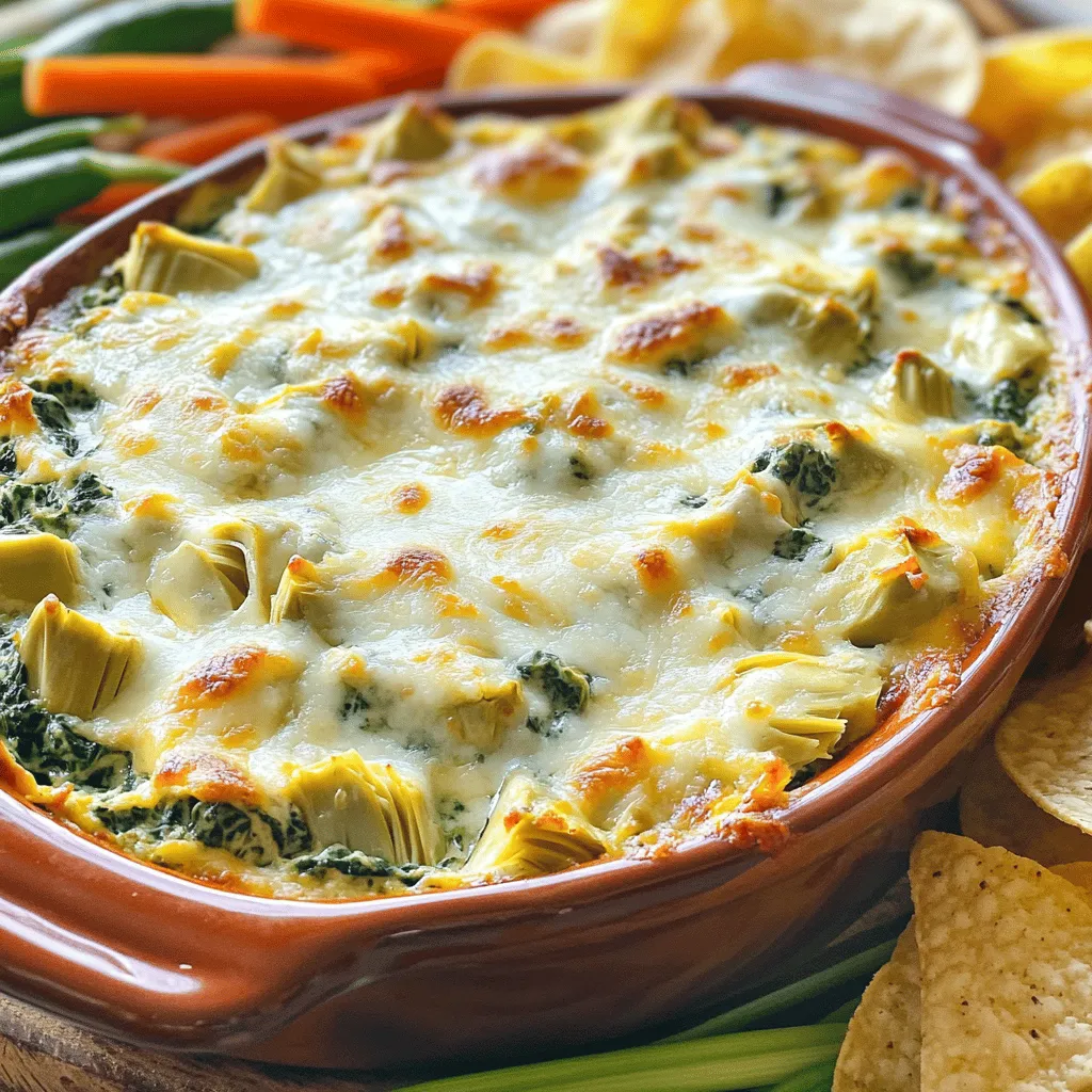 Savory Spinach Artichoke Dip Irresistibly Creamy