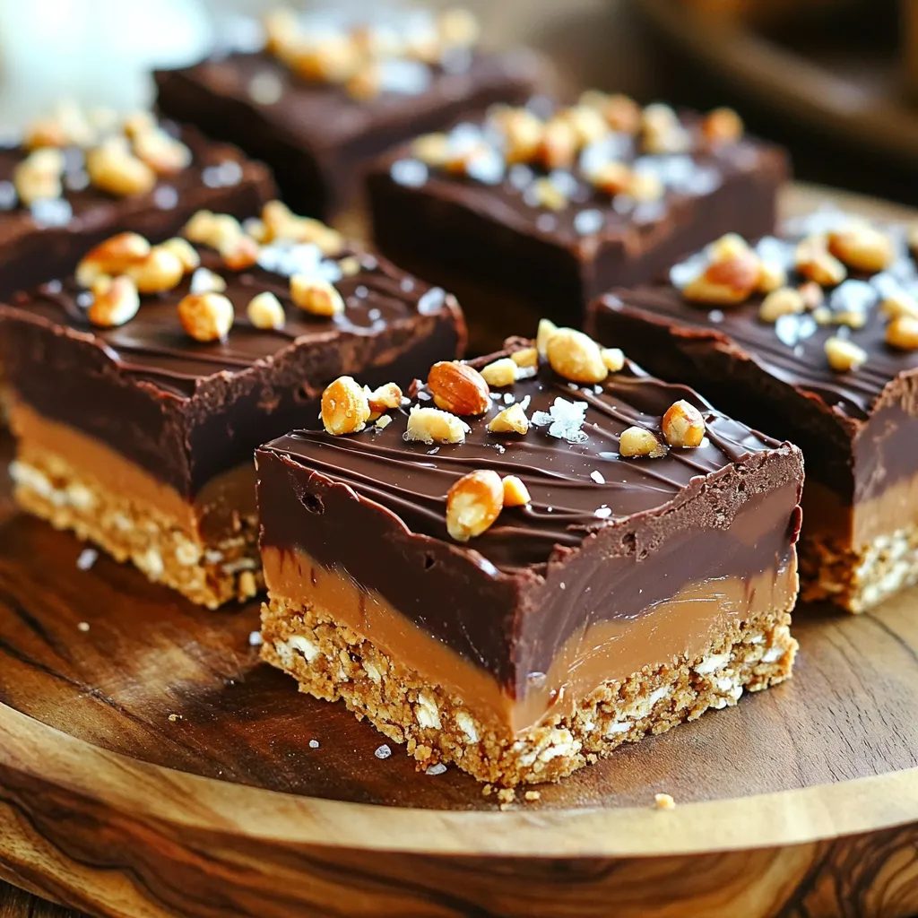 No-Bake Chocolate Peanut Butter Bars Easy and Quick