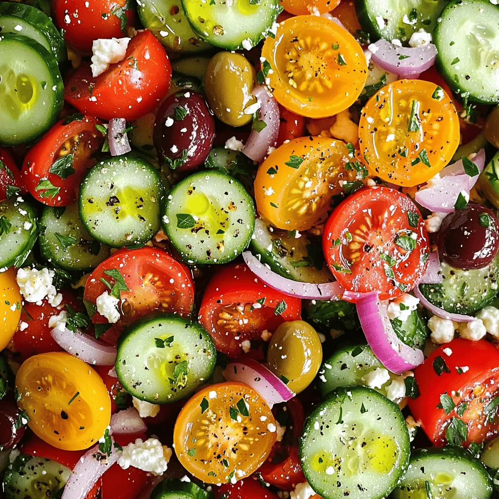Healthy Greek Salad Fresh and Flavorful Recipe