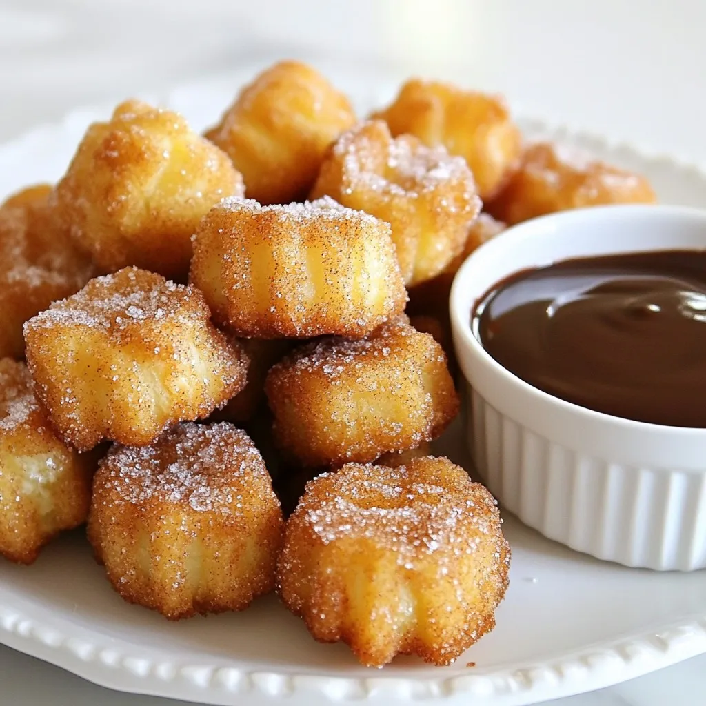 Delicious Angel Food Churro Bites Easy Dessert Recipe