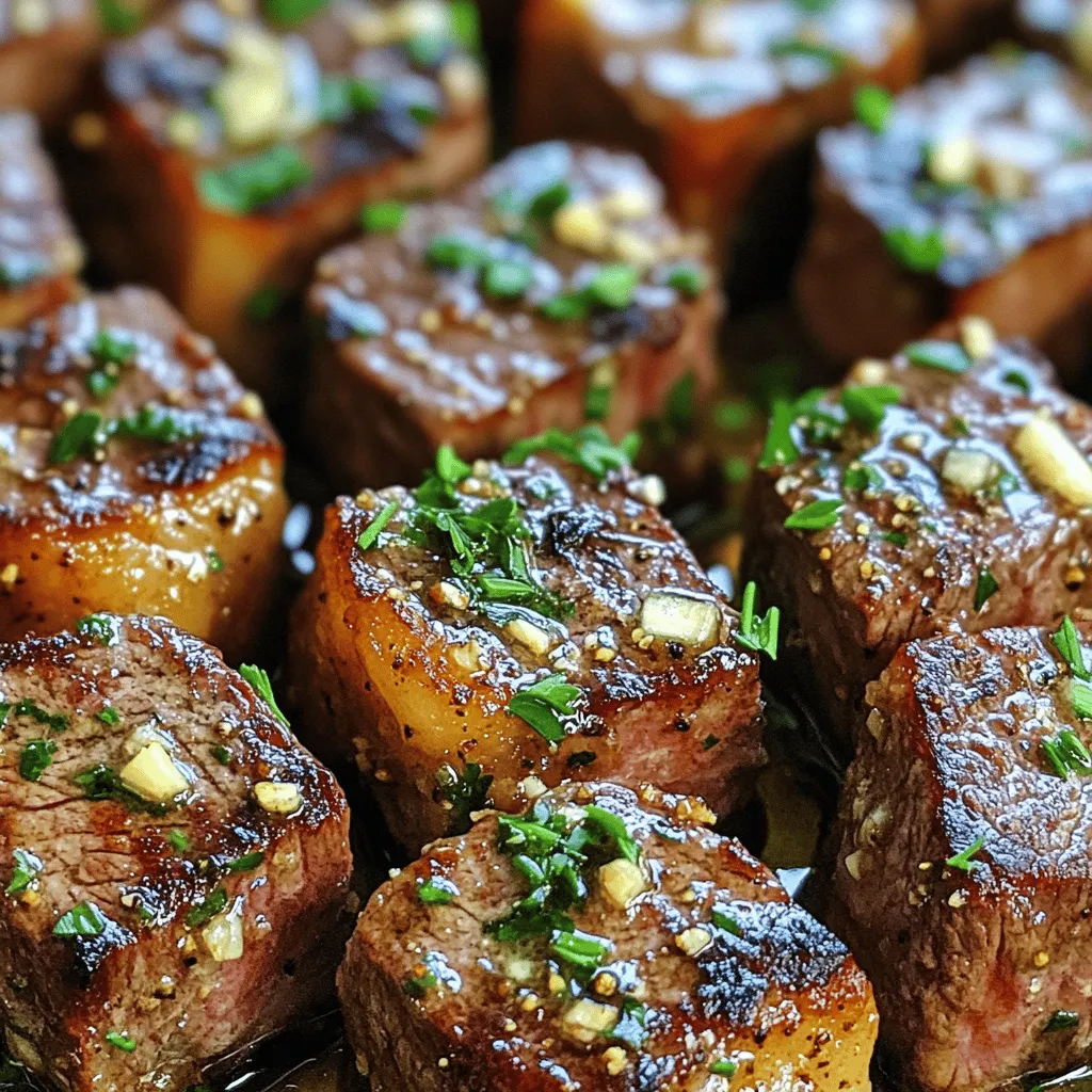 Garlic Butter Steak Bites Savory and Simple Recipe