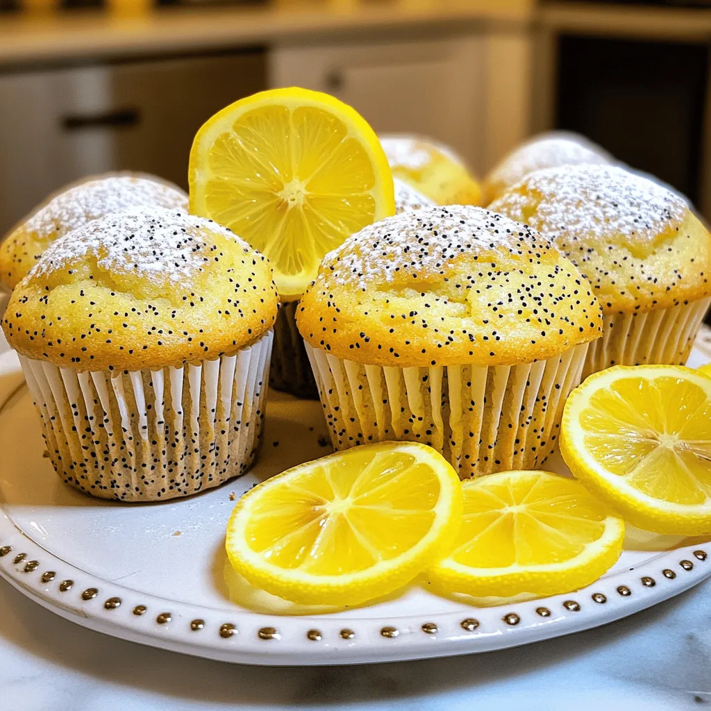 Lemon Poppy Seed Muffins Fresh and Flavorful Recipe