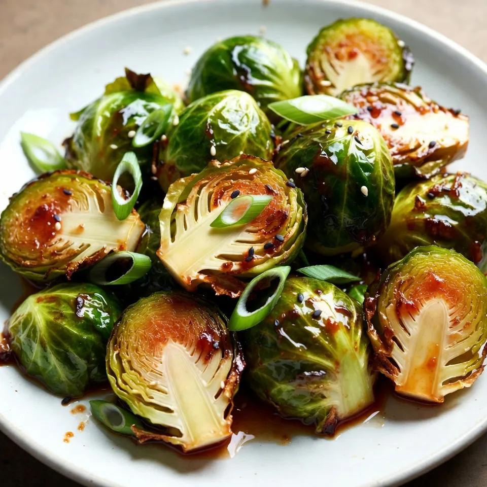 Honey Sriracha Brussels Sprouts Flavorful and Easy Dish