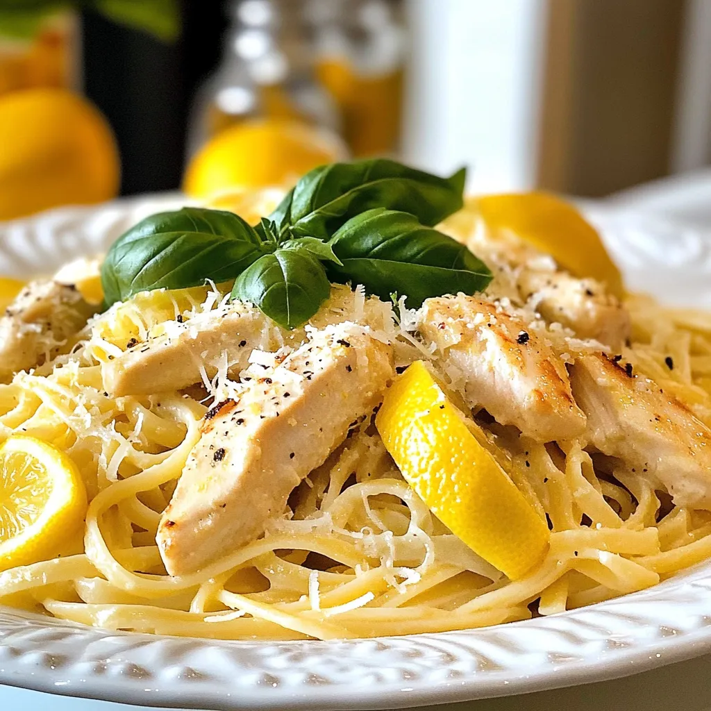 Lemon Chicken Pasta Simple and Flavorful Dinner Dish