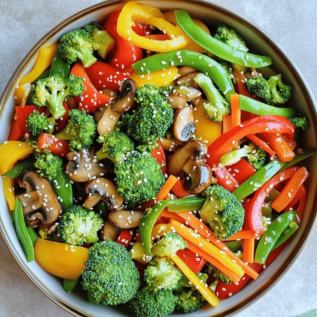Easy Veggie Stir Fry Quick and Healthy Dinner Idea