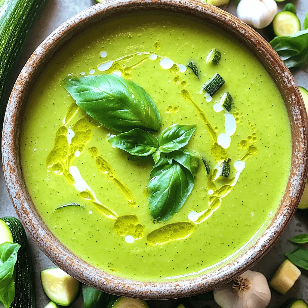 Creamy Zucchini Soup Simple and Hearty Recipe
