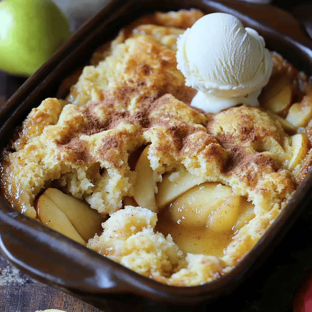 Snickerdoodle Apple Cobbler Tasty and Simple Recipe