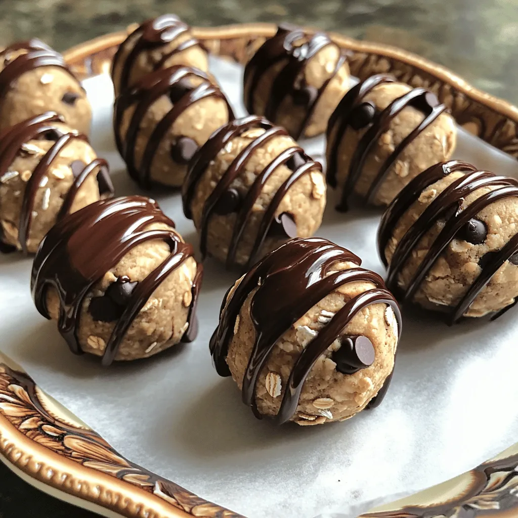Protein Chocolate Chip Cookie Dough Bites Delight