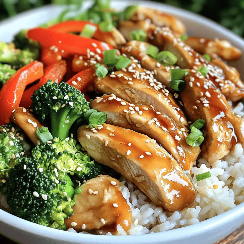 Teriyaki Chicken Rice Bowls Flavorful and Easy Recipe