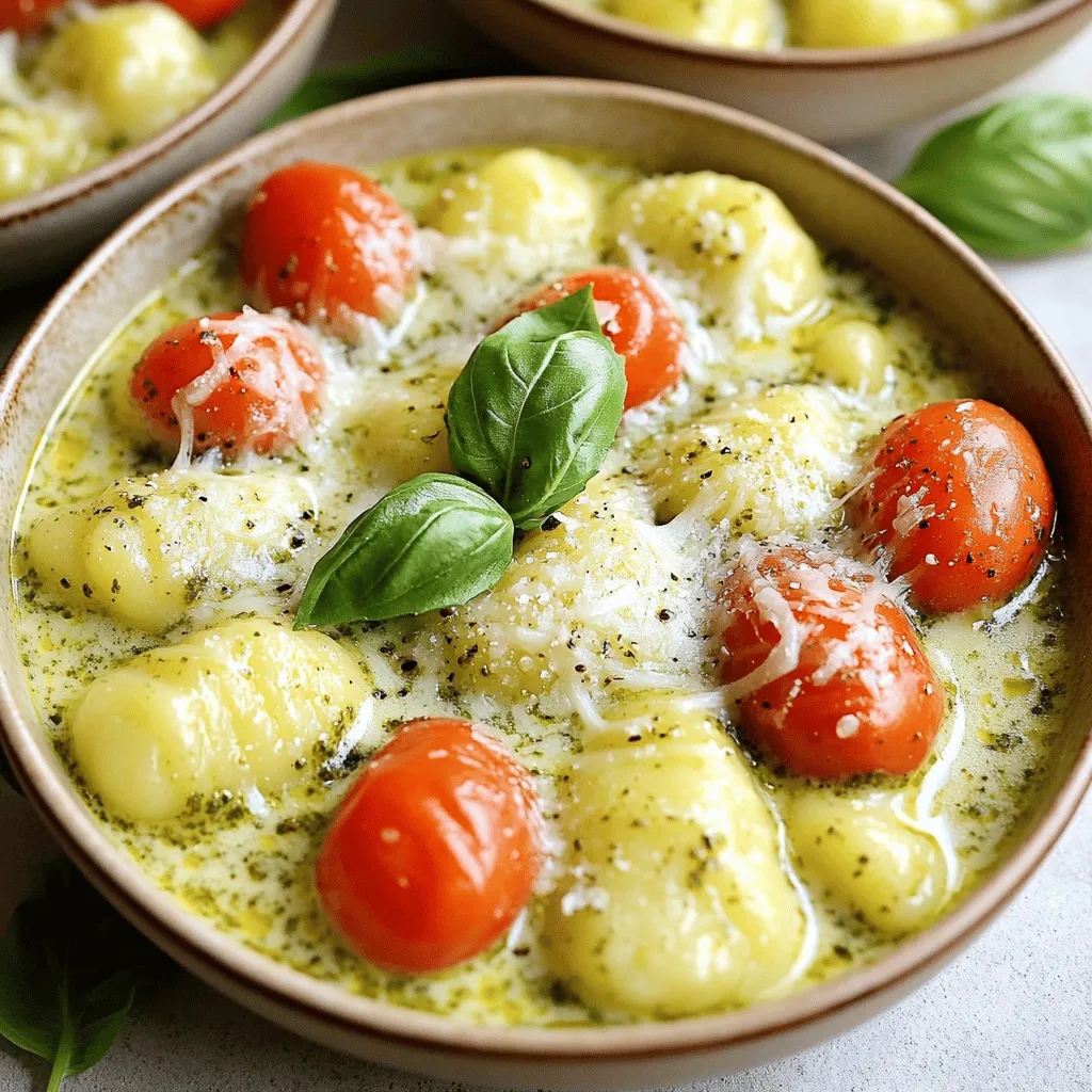 Creamy Pesto Gnocchi Skillet Quick and Tasty Meal