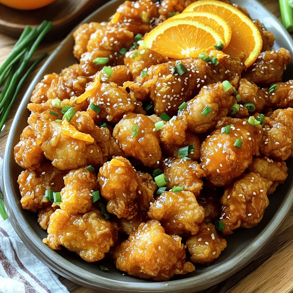 Crispy Orange Chicken Flavorful Recipe for Dinner