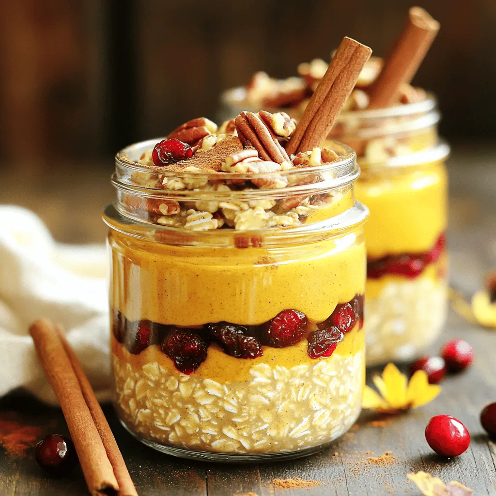 Pumpkin Spice Overnight Oats Simple and Tasty Recipe