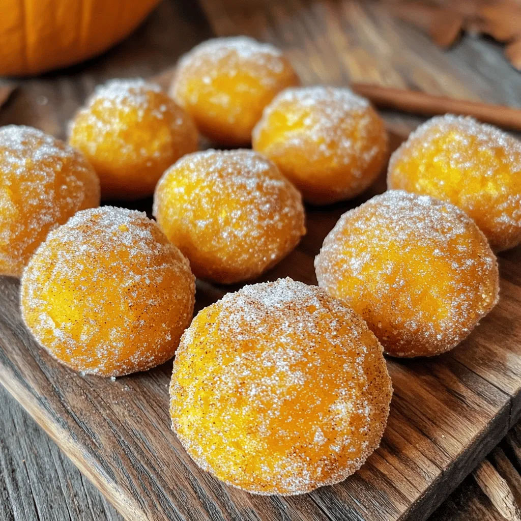Pumpkin Donut Holes Simple and Tasty Dessert