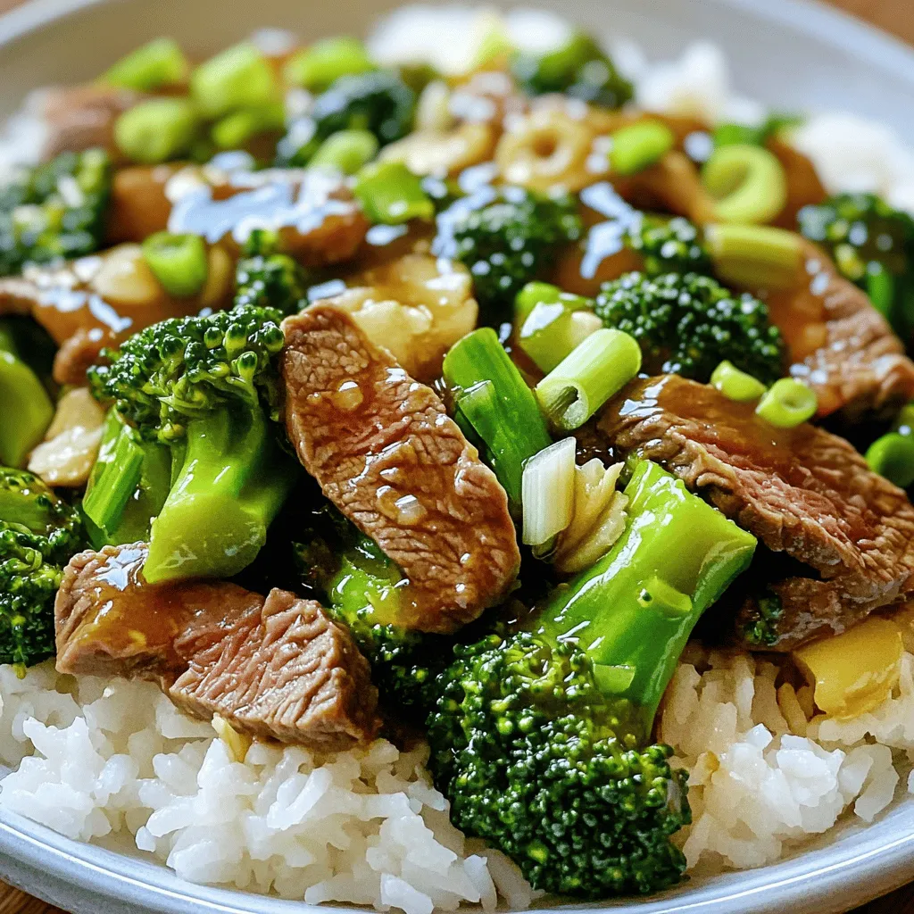 Easy Beef and Broccoli Flavor-Packed Dinner Recipe