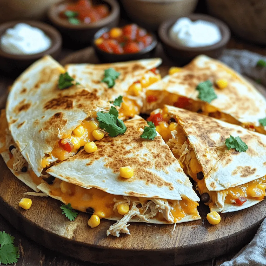 Easy Chicken Quesadillas Simple and Delicious Meal