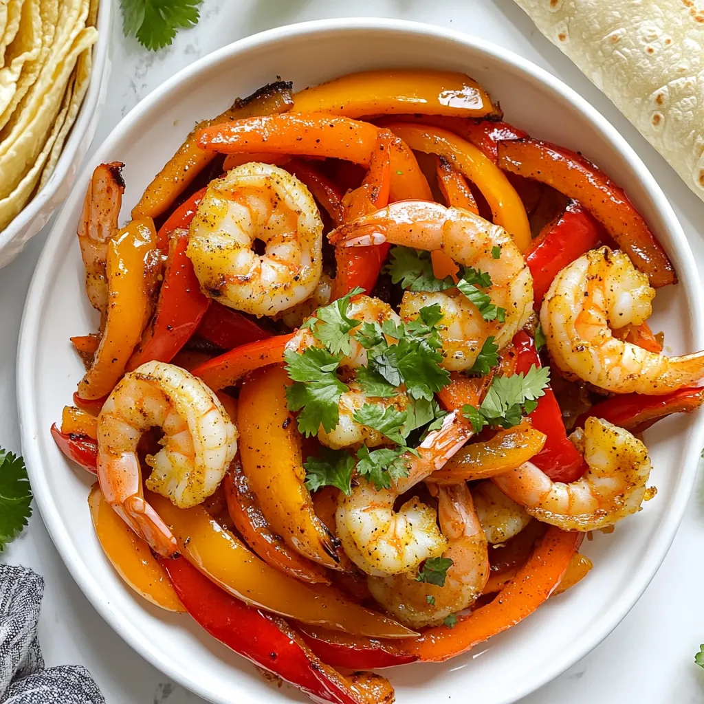 Chili Lime Shrimp Fajitas Sheet-Pan Flavor Burst