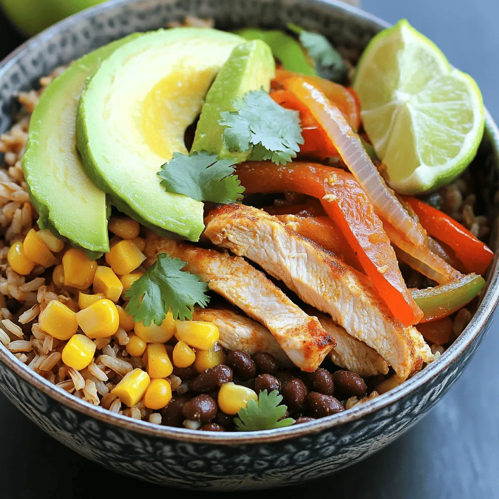 Chicken Fajita Bowls Flavorful and Easy Recipe Guide